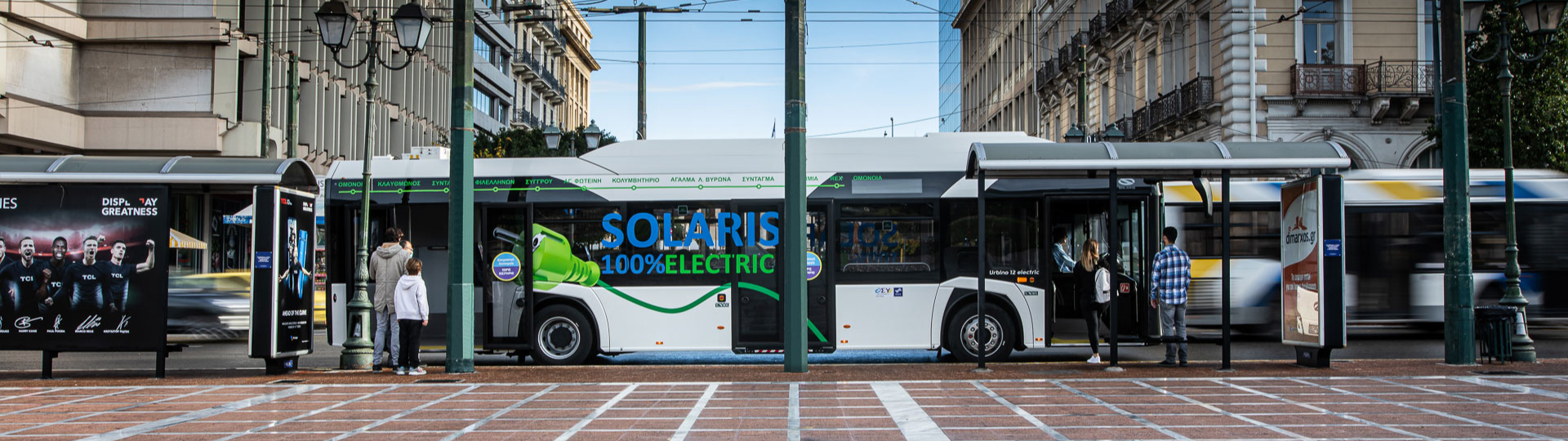 Sześć autobusów elektrycznych marki Solaris pojedzie do Szwajcarii